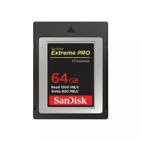 SanDisk Extreme PRO 64GB CFexpress Card TYPE-B 1500MB/s Read 800MB/s Write SD Card
