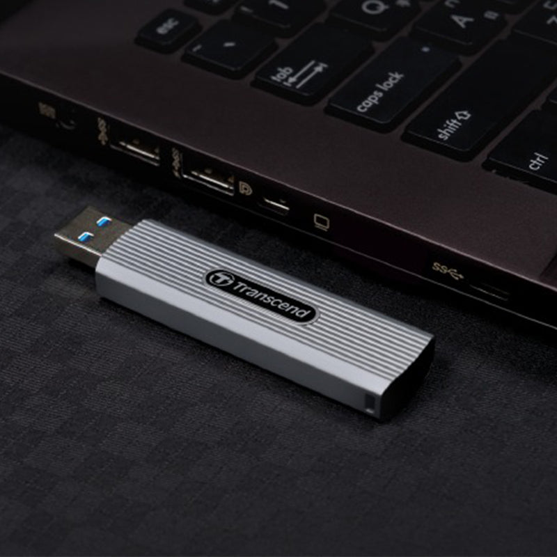 Transcend ESD320A USB 10Gbps Read up to 1050MB/s Type-A Portable SSD (1TB, 2TB) (TS1TESD320A, TS2TESD320A)