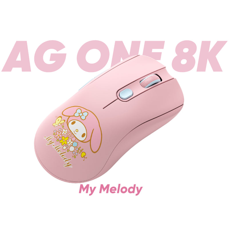 Akko AG ONE 8K Wireless Tri-Mode Gaming Mouse (My Melody)