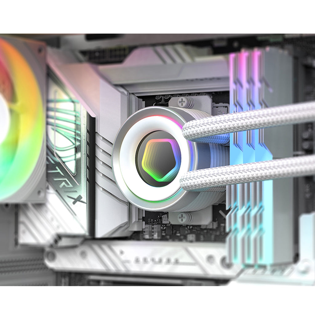 ID-Cooling FX240 INF 240mm AIO Liquid Cooler with Infinity Mirror ...
