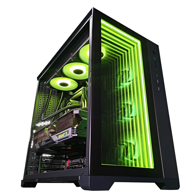 Ultra Magniumgear Neo Qube 2 Black Desktop Gaming PC | Intel i9 14900K | 64 GB RAM | 2 TB SSD | RTX 4080 Super | Windows 11