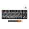 Keychron K8 Max QMK Fully Assembled Hot-Swappable RGB Backlight Aluminum Frame Wireless Mechanical Keyboard - Black (Super Red Switch) (K8M-J1)