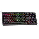 Tecware Spectre 96 RGB Tri-Mode 96-Key Gasket Mounted Mechanical Keyboard with Customizable LCD Display & Volume Knob (Black) 