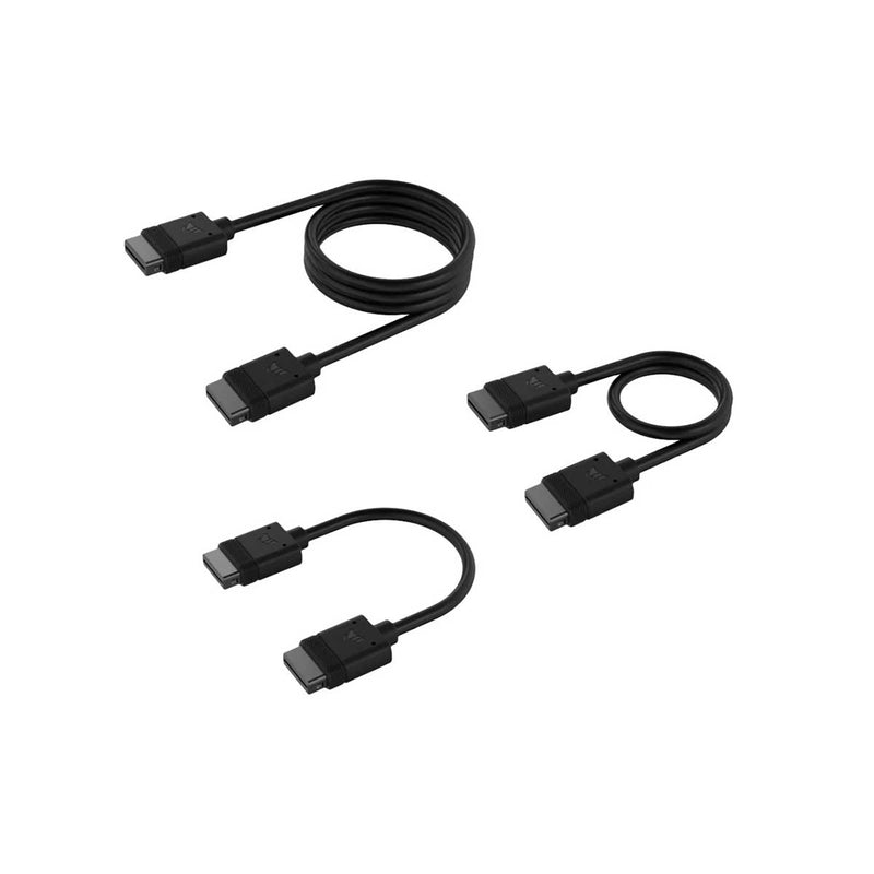 Câble - Corsair - iCUE LINK Mince - 600mm - Droit/Mince 90° - Noir Câble - Corsair - iCUE LINK Mince - 600mm - Droit/Mince 90° - Noir