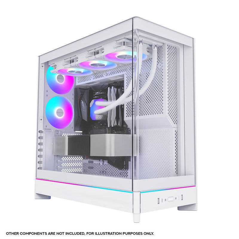 Montech HS02 Pro ATX Mid-Tower Curved Glass Front & TG Side Panel PC Case | DataBlitz