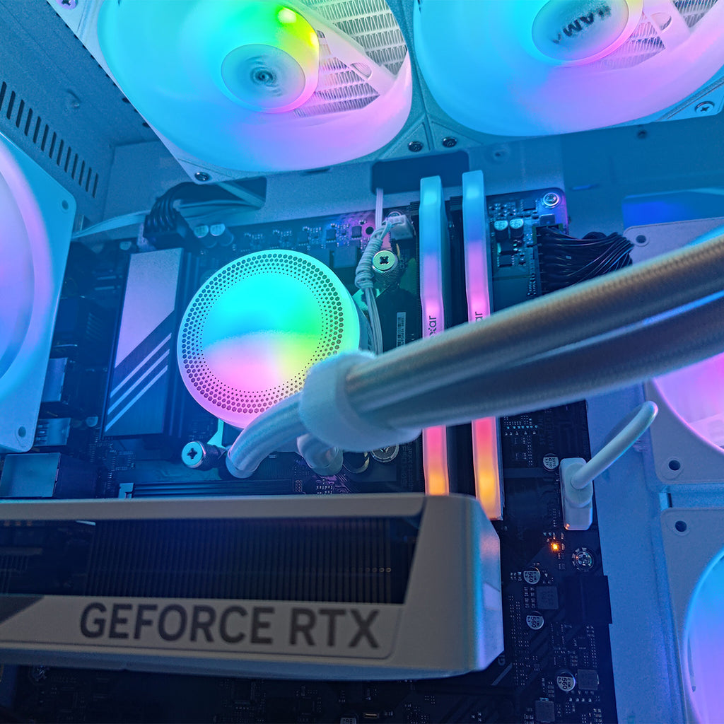 Sigma Spectra White Desktop Gaming PC | Intel i5 14400F | 32GB RAM ...