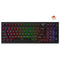 Tecware Spectre 96 RGB Tri-Mode 96-Key Gasket Mounted Mechanical Keyboard with Customizable LCD Display & Volume Knob (Black)