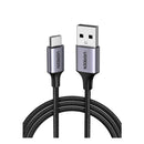 UGreen USB-A 2.0 To USB-C Cable Nickel Plating 0.25m Charging And Data Cable (Black) (US288/60124)