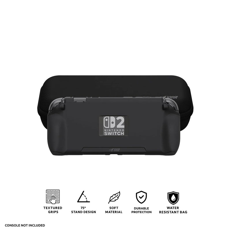 Skull & Co. StandGrip Bundle for Nintendo Switch 2 (Black) (NS2SGSET-BK)