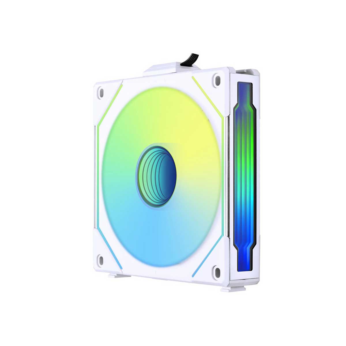 LIAN LI Uni Fan SL-Infinity 120 RGB Revolutionized Daisy-Chain Reverse Blade Single Pack (UF-RSLIN120-1W) (White)