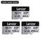 Lexar Professional Silver Plus microSDXC UHS-I C10 U3 V30 A2 205MB/s Read Memory Card