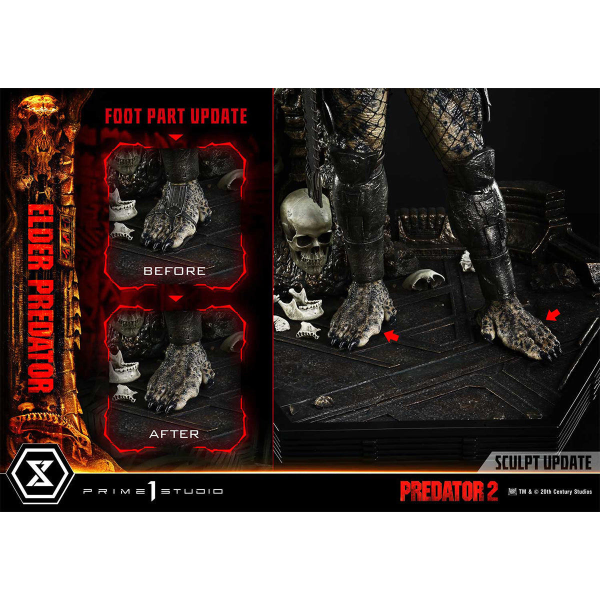 Museum Masterline Predator 2 (Film) Elder Predator