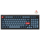 Keychron V5 Max QMK/Via Fully-Assembled W/ Knob RGB Backlit Hot-Swappable 96% Wireless Custom Mechanical Keyboard - Carbon Black