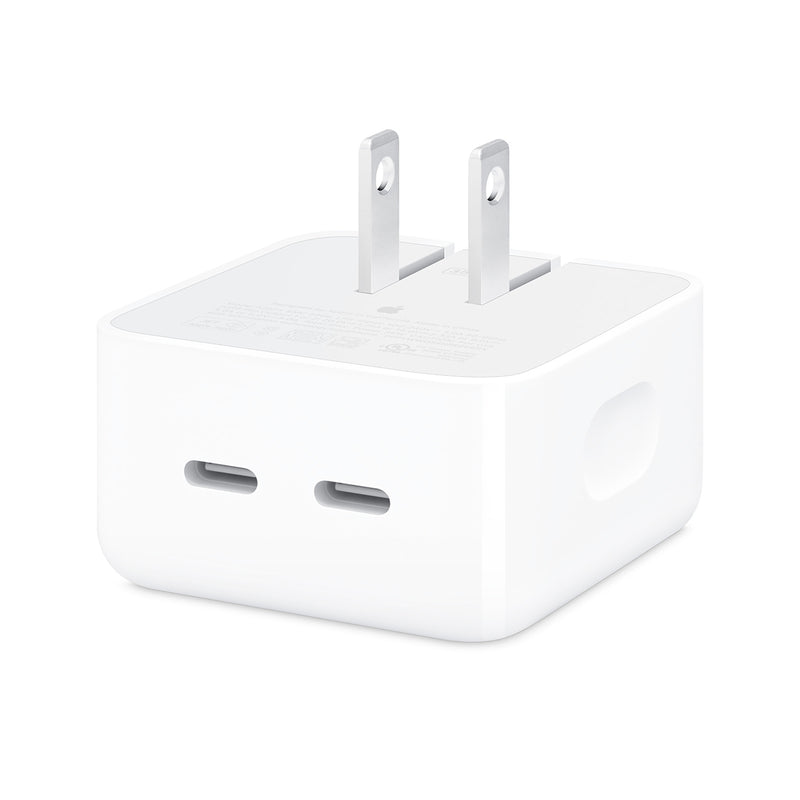 Apple 35W Dual USB-C Port Compact Power Adapter (MW2K3CH/A)