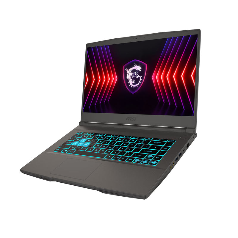 MSI Thin A15 B7UC-083PH Gaming Laptop (Cosmos Grey) | 15.6" FHD (1920x1080) 144Hz IPS | R5 7535HS | 8GB RAM | 512GB SSD | RTX 3050 | Windows 11 | MSI Gaming Backpack
