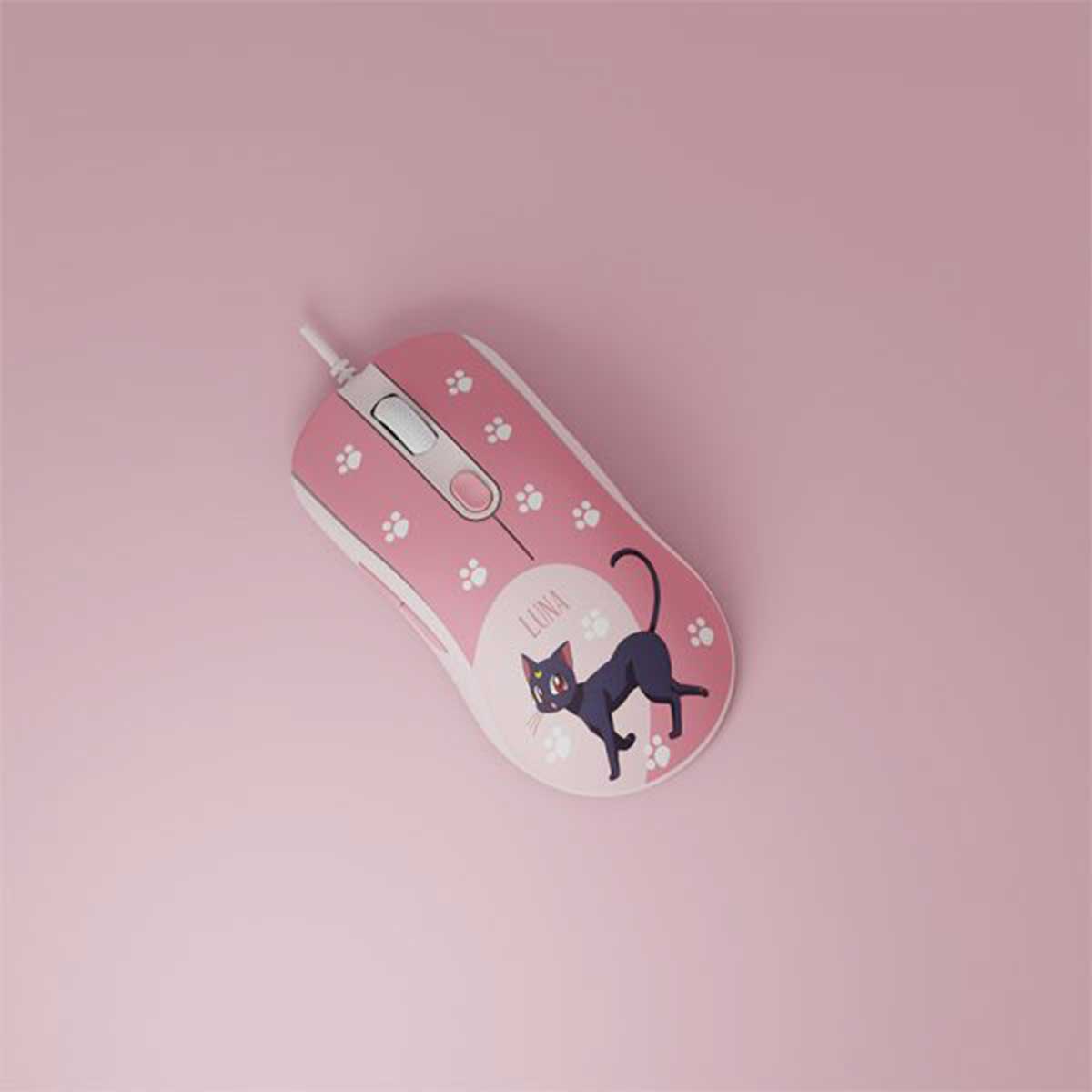 Akko AG325C Sailor Moon Luna Wired Gaming Mouse
