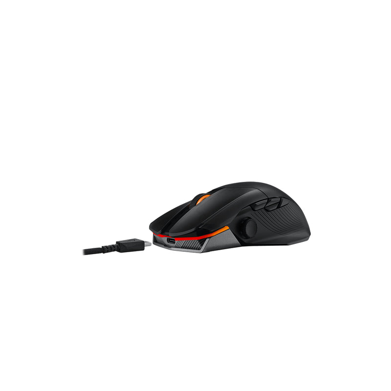 ASUS ROG Chakram X Wireless RGB Gaming Mouse (Translucent Black) - DataBlitz