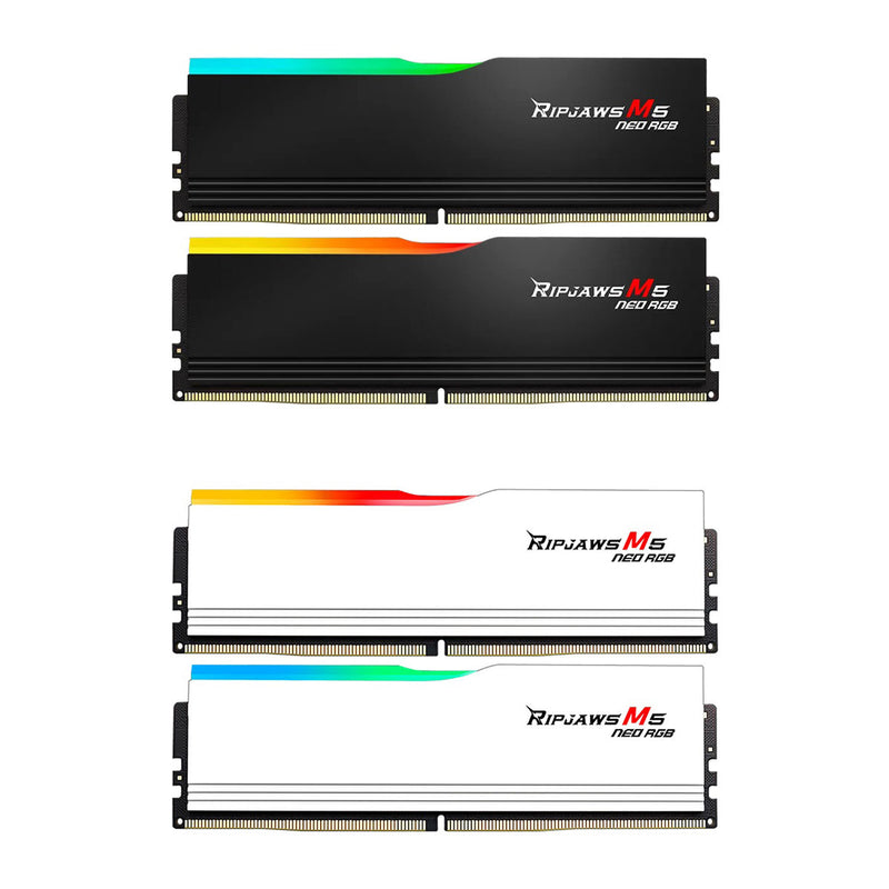G.Skill Ripjaws M5 Neo RGB 32GB (2X16GB) DDR5 6000MT/s CL36-36-36-96 1.35V Amd Expo Memory