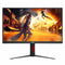 AOC U27G4/71 27" UHD (3840x2160) Dual Mode (FHD @ 320Hz or UHD @ 160Hz) 0.5ms MPRT Adaptive-Sync Fast IPS Gaming Monitor with Tilt, Pivot, Swivel & Height Adjustment (Black/Red)