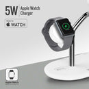 Promate Synergy 54W High Speed MAGSAFE 4-IN-1 Wireless Charging Station (White)