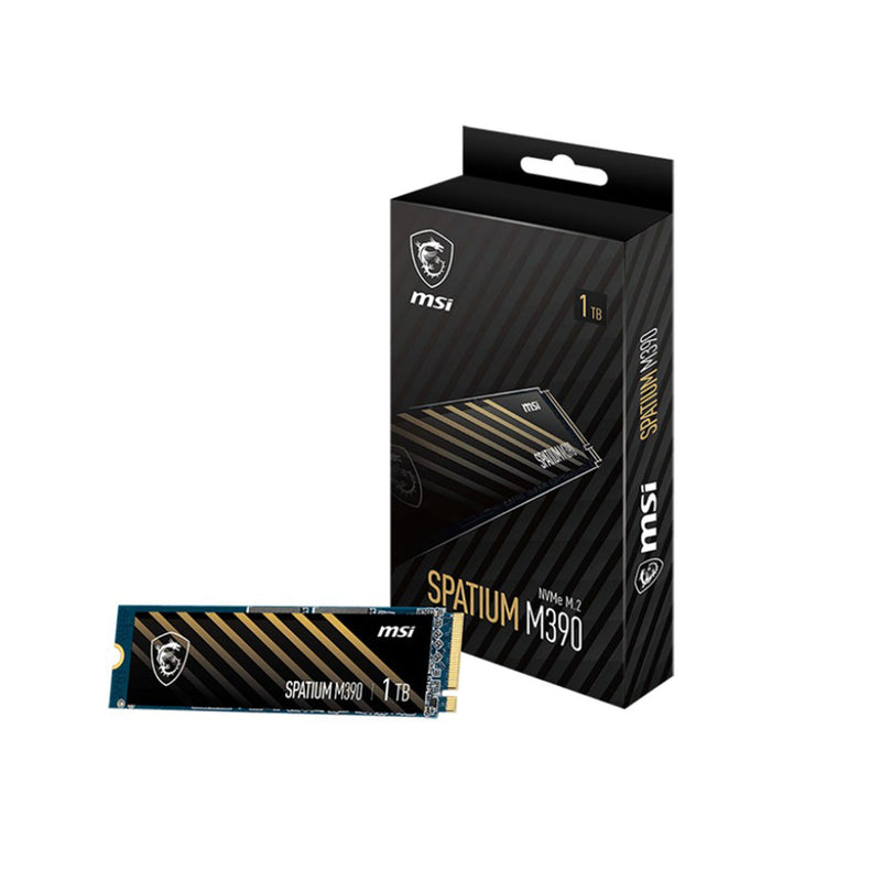 MSI Spatium M390 1TB NVME M.2 SSD