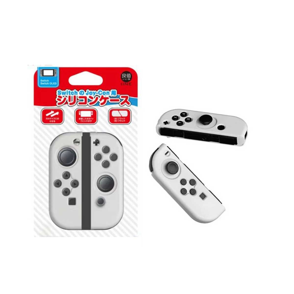IINE Silicone Case For Switch / Switch OLED (White) (L558)