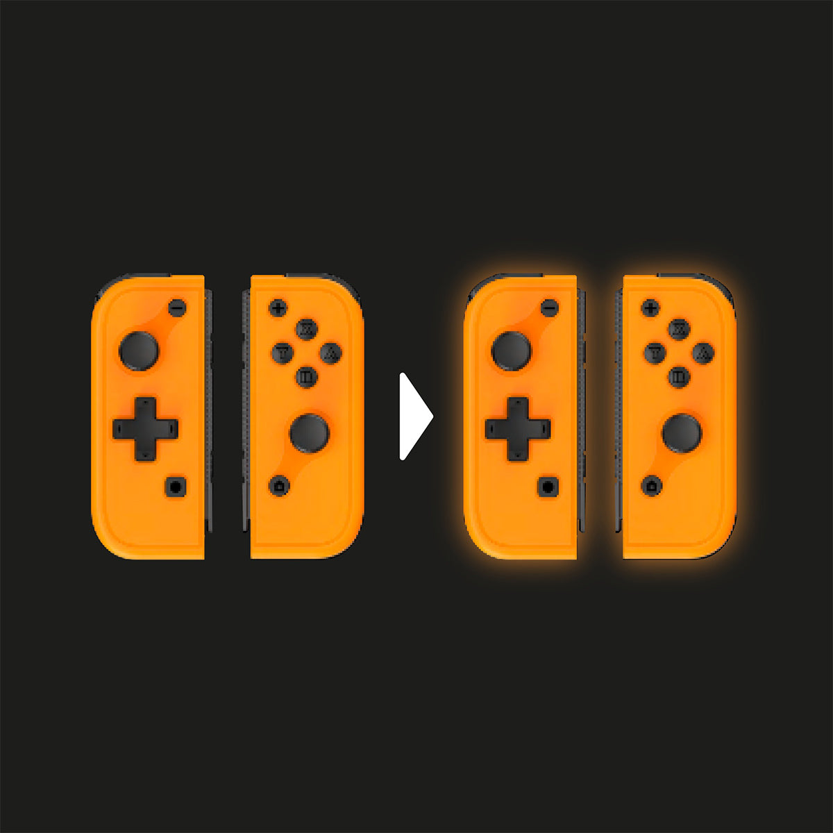 Omelet Gaming Mini JoyPad Glow in the Dark Controller