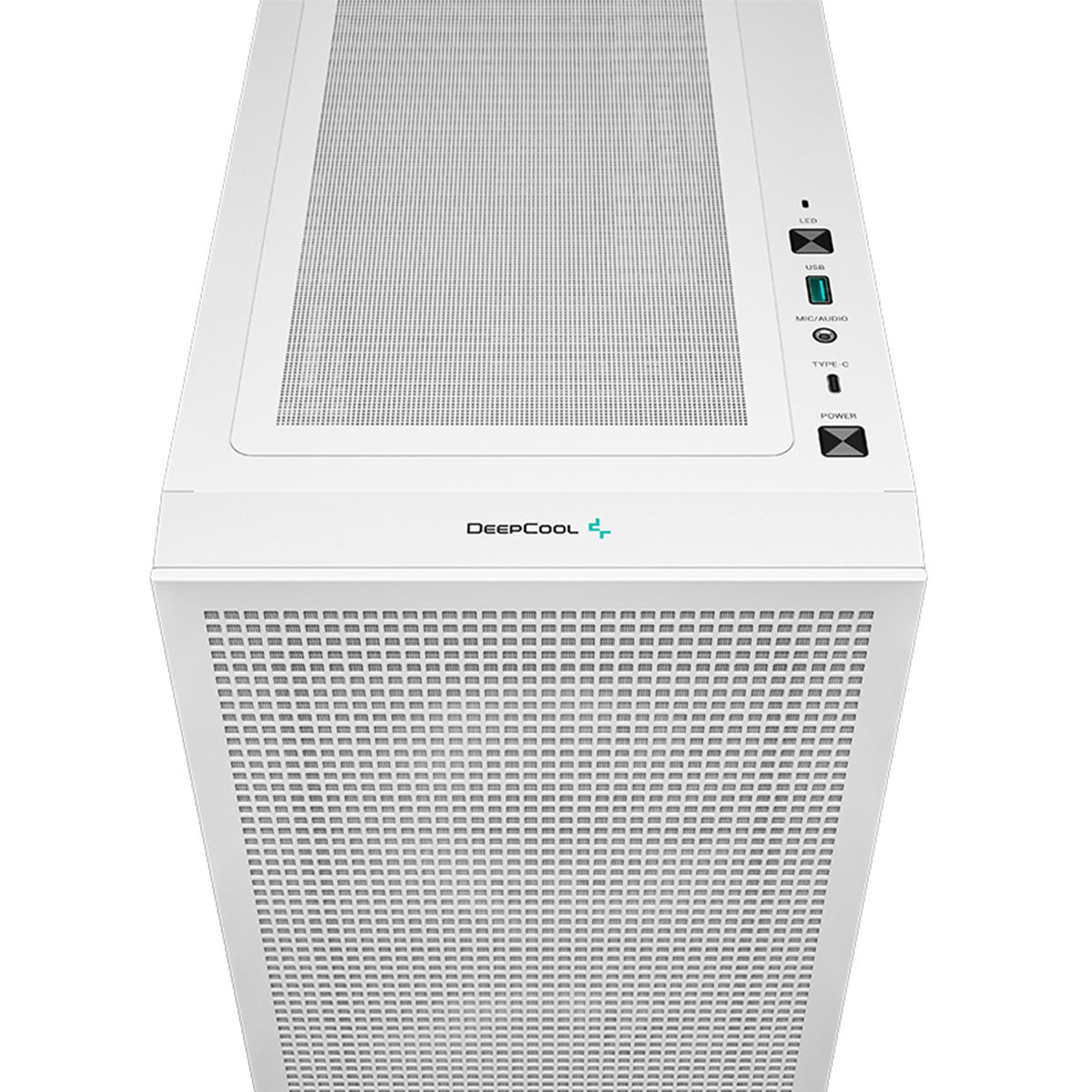 Deepcool CH360 Micro Tower Mini-ITX/Micro ATX Case Airflow Tempered glass + Mesh side panel