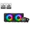 MSI MAG Coreliquid 280R V2 ARGB Aio Liquid CPU Cooler (Black)