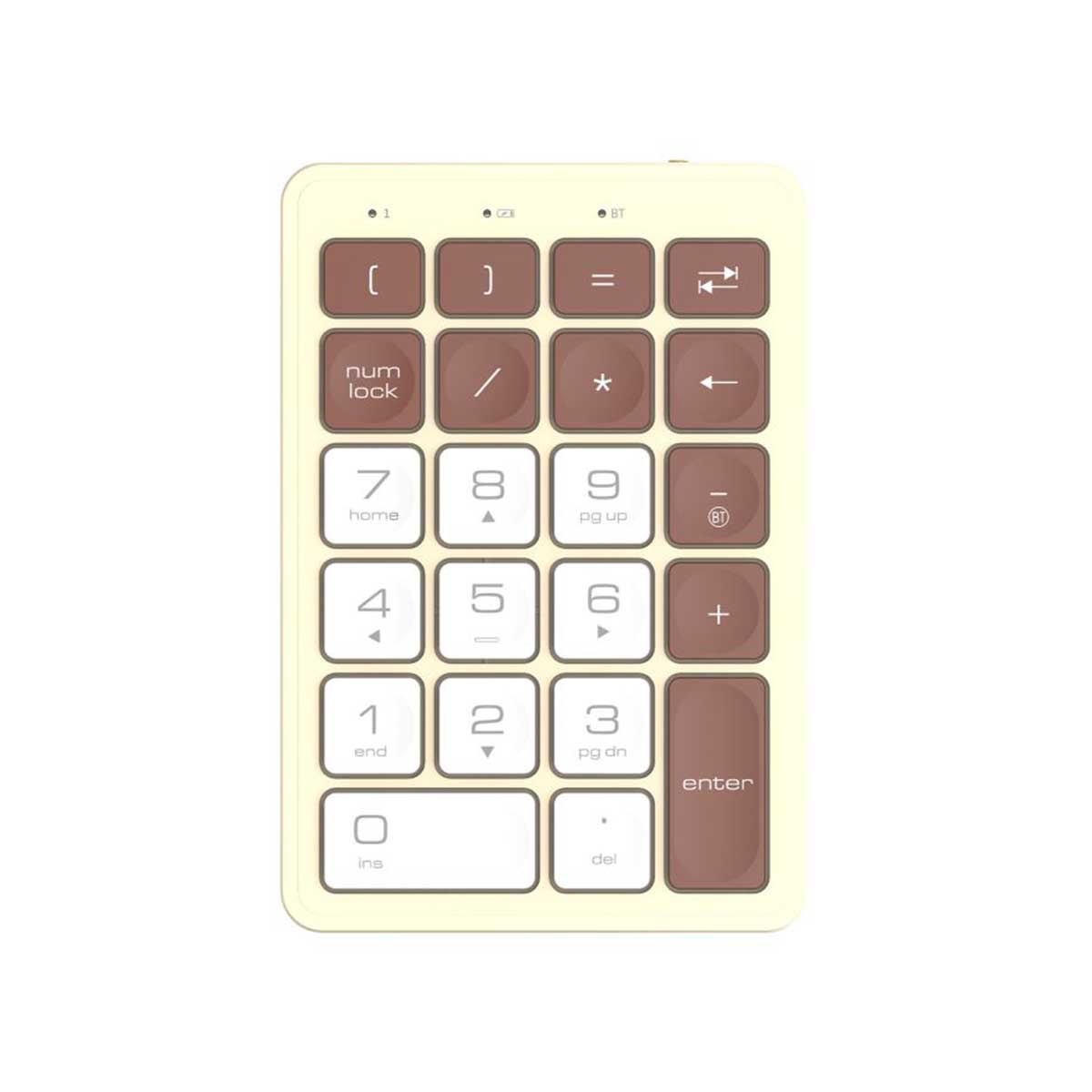 Darkflash N58 Bluetooth Digital Number Keypad (Mocha)