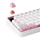 Akko JIN01 Tokyo Aluminum Case Multi-Mode RGB Hot-Swappable Mechanical Keyboard (Akko Rosewood Switch)