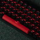 Keychron Lemokey X6 QMK Red Backlight 65% Wired Mechanical Gaming Keyboard (Brown Switch) (X6-A3)