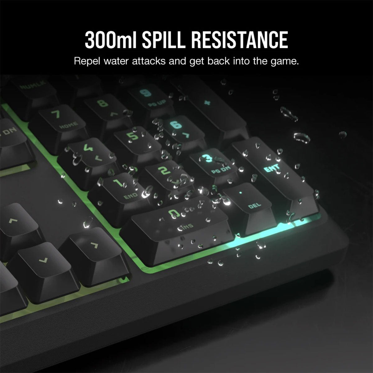 Corsair K55 Core RGB Gaming Keyboard (CH-9226C65-NA)