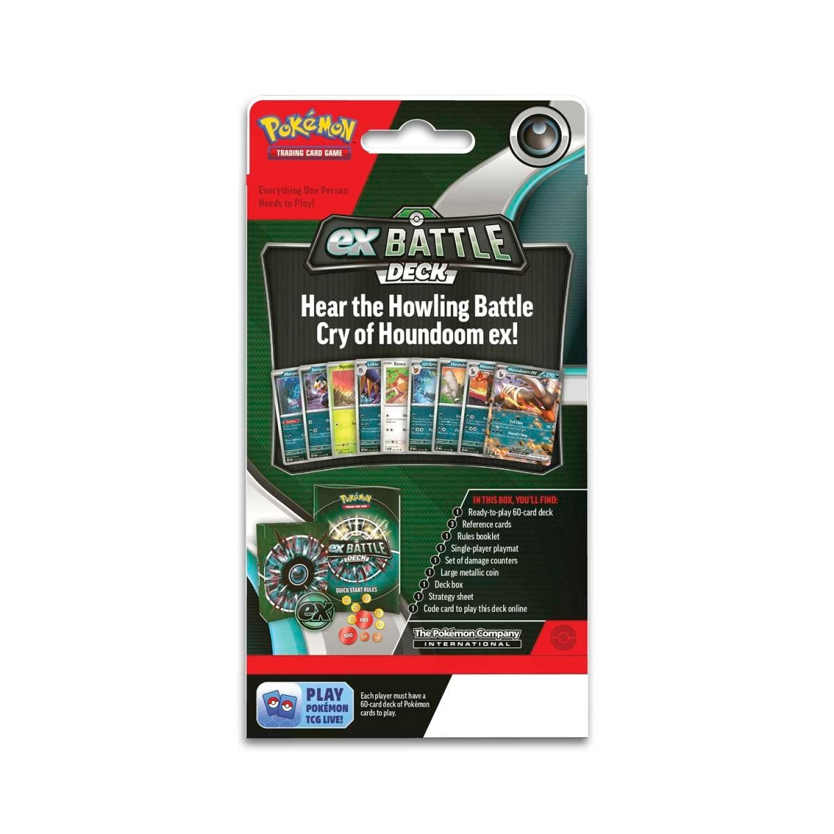 Pokemon Trading Card Game EX Battle Deck (Houndoom Ex) (290-85591)