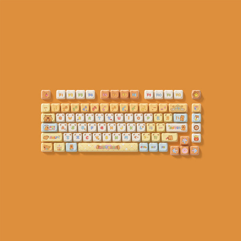 Akko Capybara Keycap Set MAO Profile 142 Keys