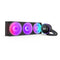 NZXT Kraken Elite 360 RGB 360mm AIO Liquid Cooler with IPS LCD & RGB Core Single-Frame Fan (Black, White) (RL-KR36E-B2, RL-KR36E-W2)