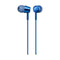 Sony MDR-EX155AP/LI Wired In-Ear Headphones | 9mm Noise Isolation (Blue)