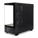 Tecware Infinity M Dual Tempered Glass MATX PC Case (Black, White)