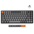 Keychron K2 Max QMK Fully Assembled Hot-Swappable RGB Backlight Aluminum Frame 75% Wireless Mechanical Keyboard - Black