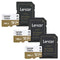 Lexar Professional 1000x microSDXC UHS-II C10 U3 V60 150MB/s Read Memory Card with Adapter