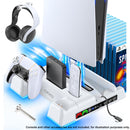OIVO Cooling Stand with Dual Controller Charger for PS5 Digital / PS5 Disc Edition (White) (NG-P5235X-01OB)