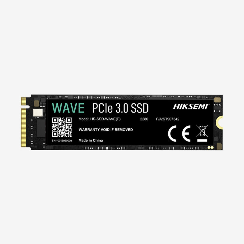 Hiksemi Wave(P) 256GB PCIe 3.0 NVMe M.2 Up to 2280MB/s Read & 1800MB/s Write 3D NAND SSD
