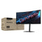 Gigabyte G34WQC2 34" WQHD (3440x1440) 200Hz 1ms GTG VA Curved Gaming Monitor with Tilt, Height & Swivel Adjustment