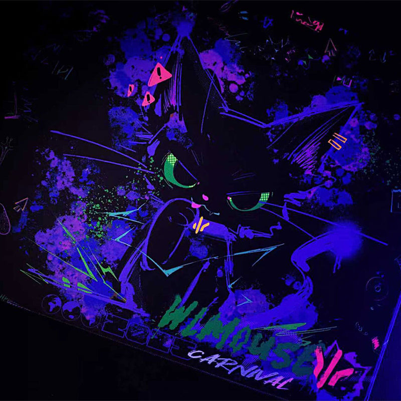 WLMouse Meow Edition Gaming Mousepad XSOFT (490x420x4mm) (MP-MEOW-S)