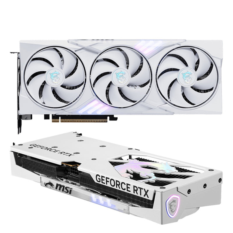MSI GeForce RTX 5060 8GB Gaming Trio OC Graphics Card (White)