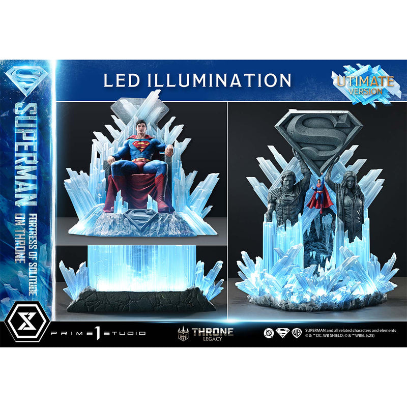 Throne Legacy Superman (Comics) Superman Fortress of Solitude on Throne | DataBlitz