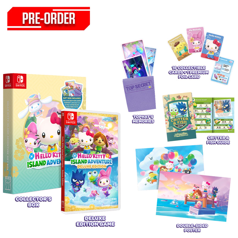 Nintendo Switch Hello Kitty Island Adventure Gift Box Pre-Order