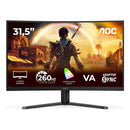 AOC C32G42ZE/71 31.5" FHD (1920x1080) 260Hz OC 0.3ms MPRT / 4ms GTG Adaptive-Sync Fast VA Curved