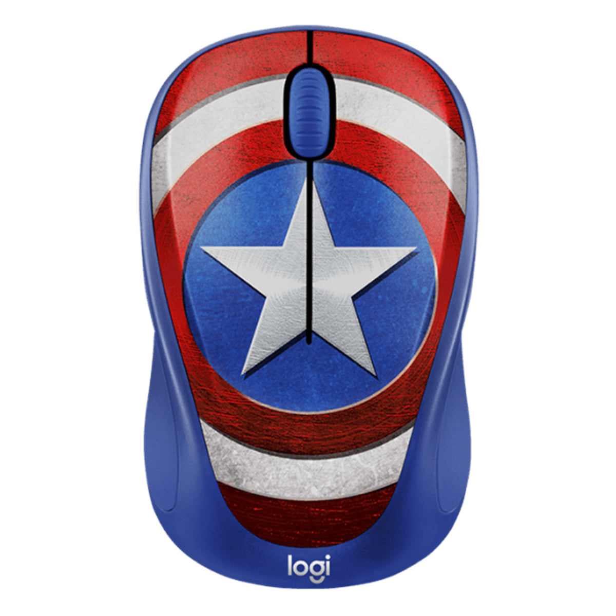 LOGITECH M238 CAPTAIN AMERICA MARVEL COLLECTION WIRELESS MOUSE - DataBlitz