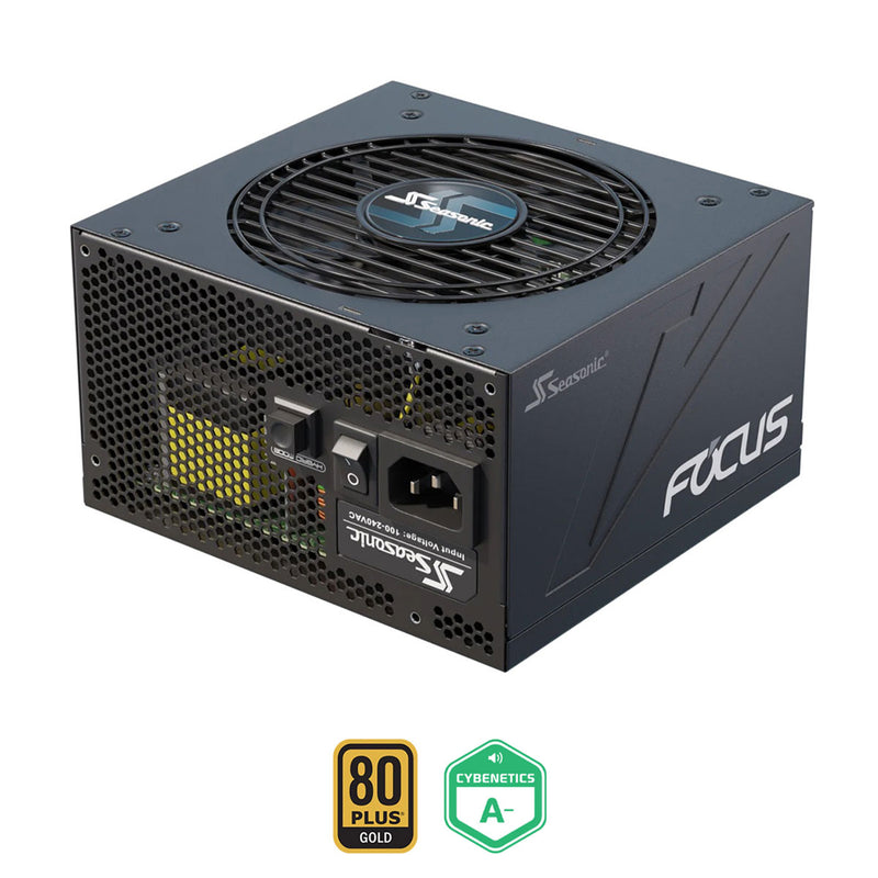 Seasonic Focus GX-850 ATX 3 850W 80+ Gold ATX 3.1 & PCIe Gen 5 Fully Modular Power Supply (Black) (SRP-FGX851-A5A32SF)